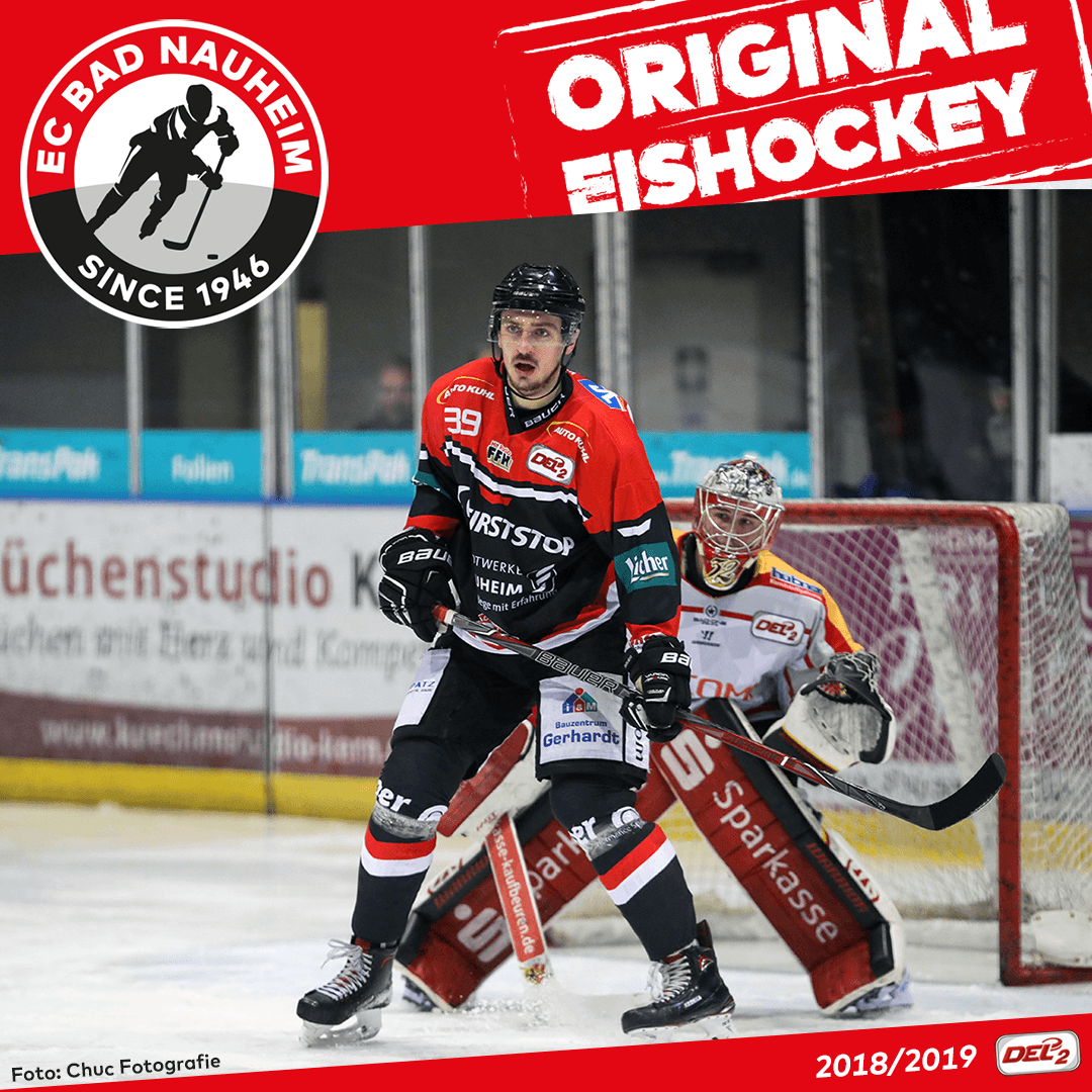 DEL2 Ein leichtfüßiges Schwergewicht Dennis Reimer bleibt in Bad Nauheim