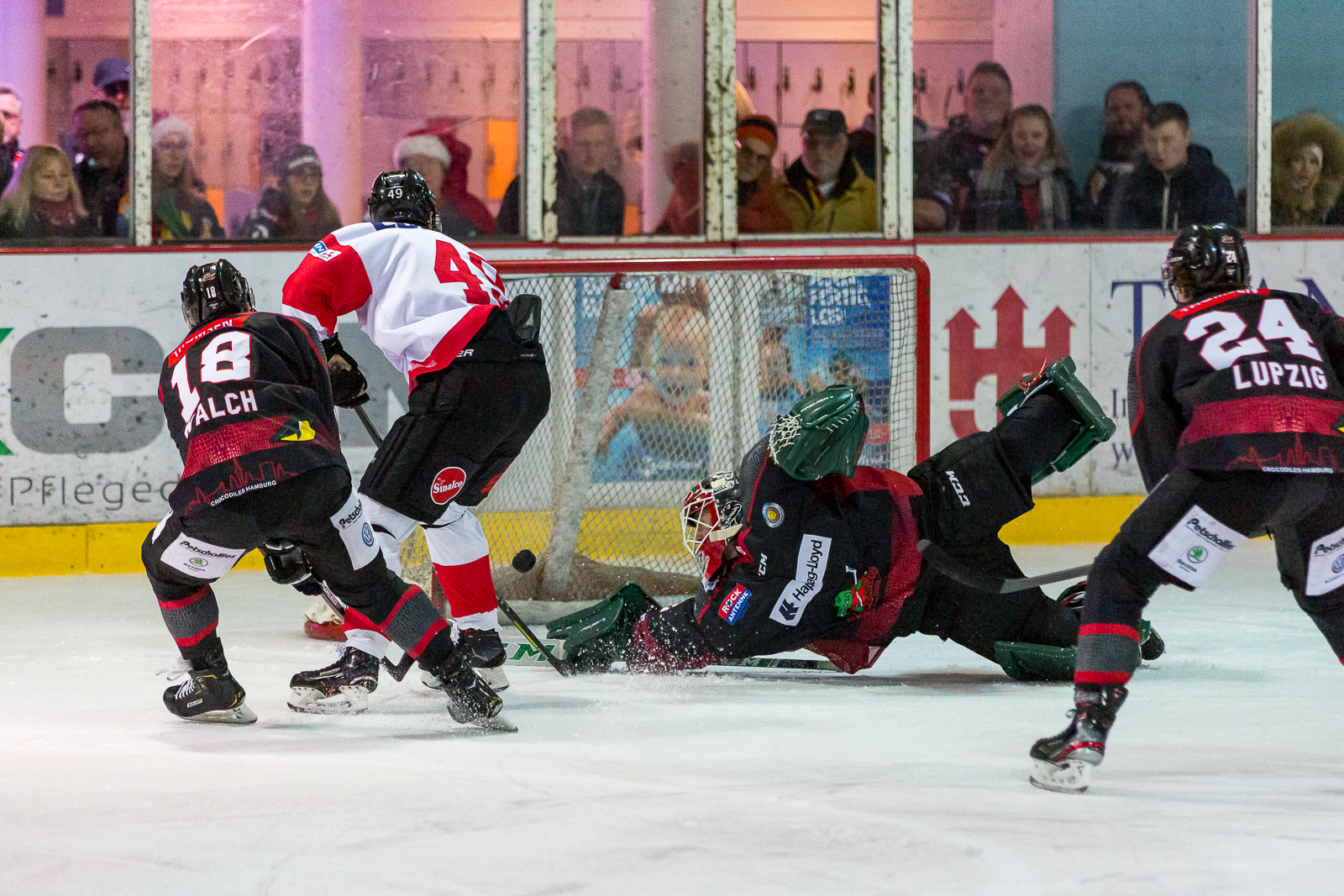 FH Eishockey Crocodiles Hamburg Fuechse Duisburg 2 eol