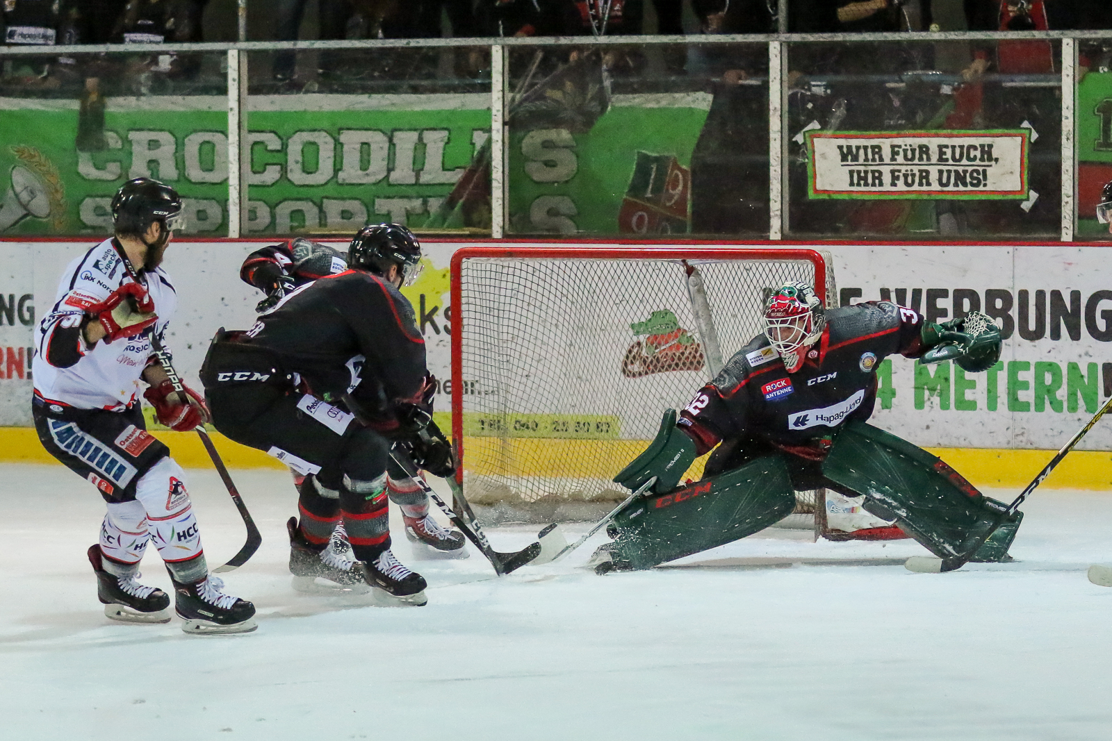 FH Eishockey Crocodiles Hamburg Rostock Piranhas EOL