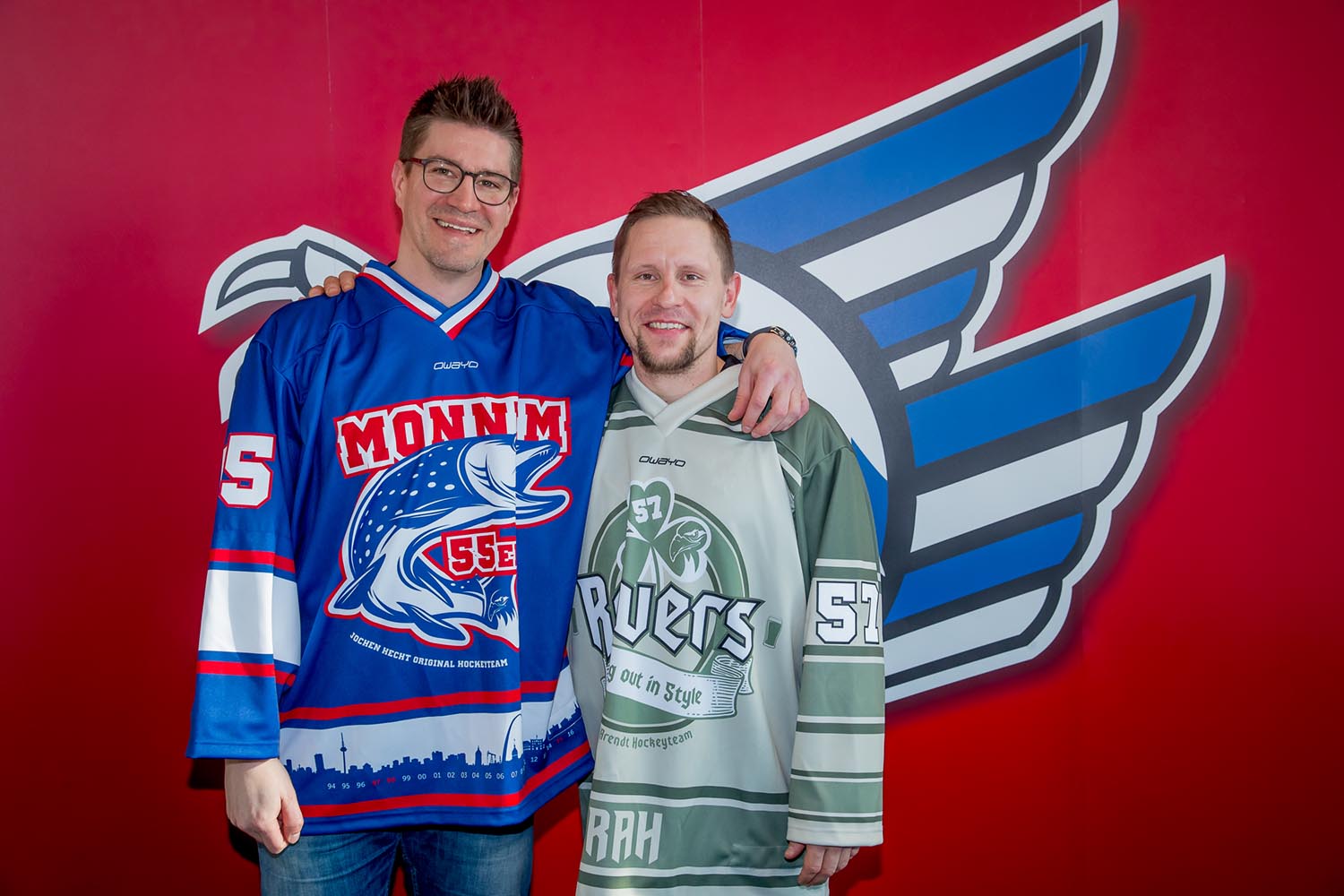 Adler Mannheim Abschiedsspiel Hecht Arendt