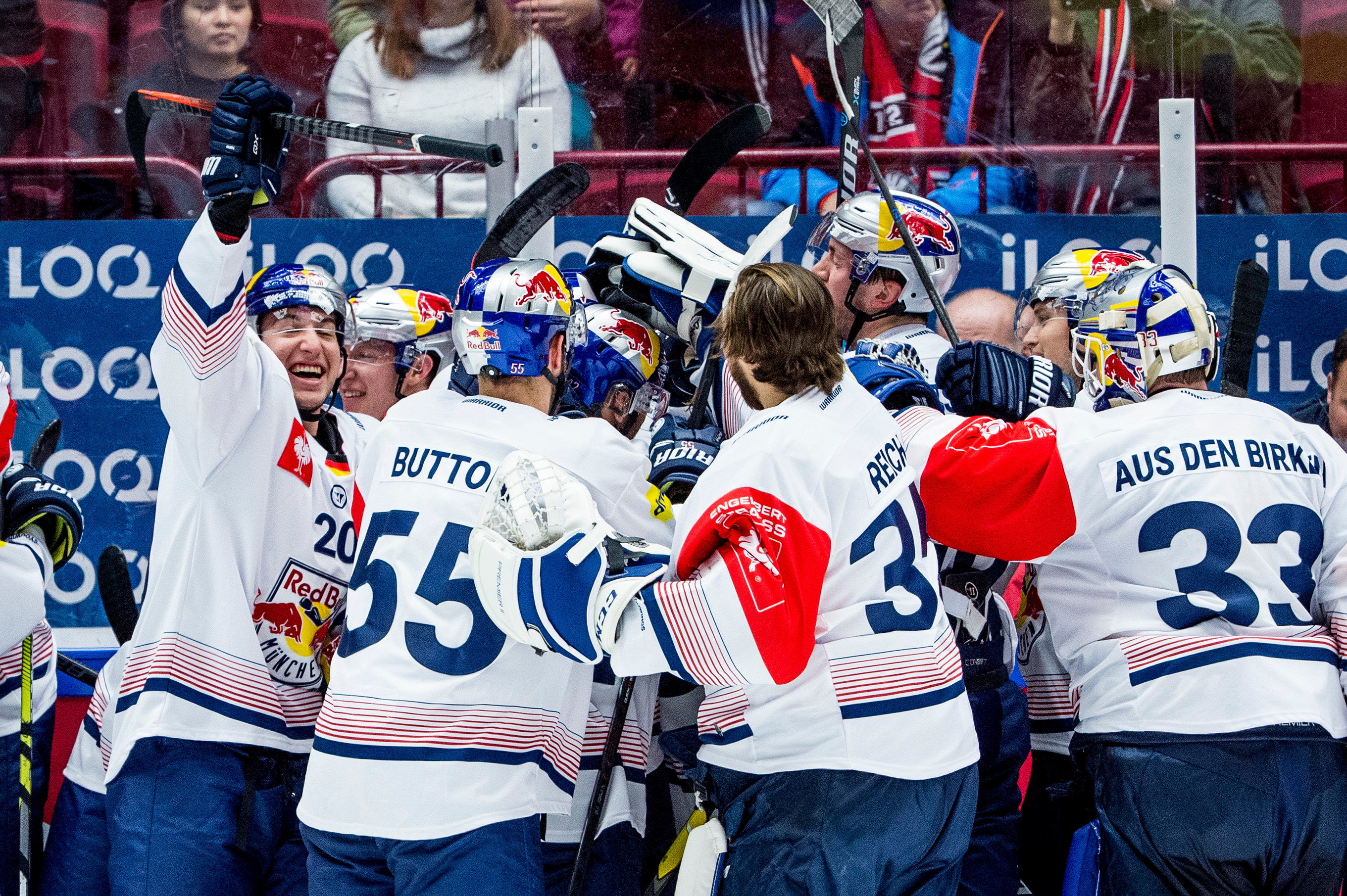EHC Red Bull München steht im Halbfinale der Champions Hockey League 2018