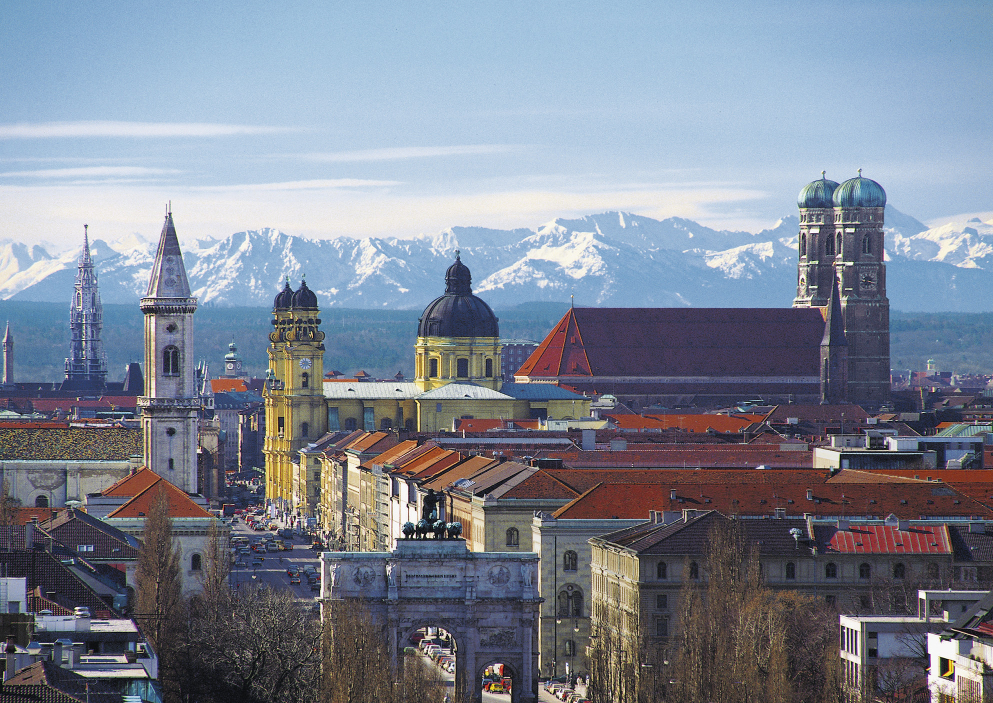 Muenchen Skyline imago2018