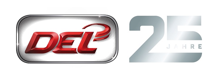 DEL 25Jahre Logo silber740