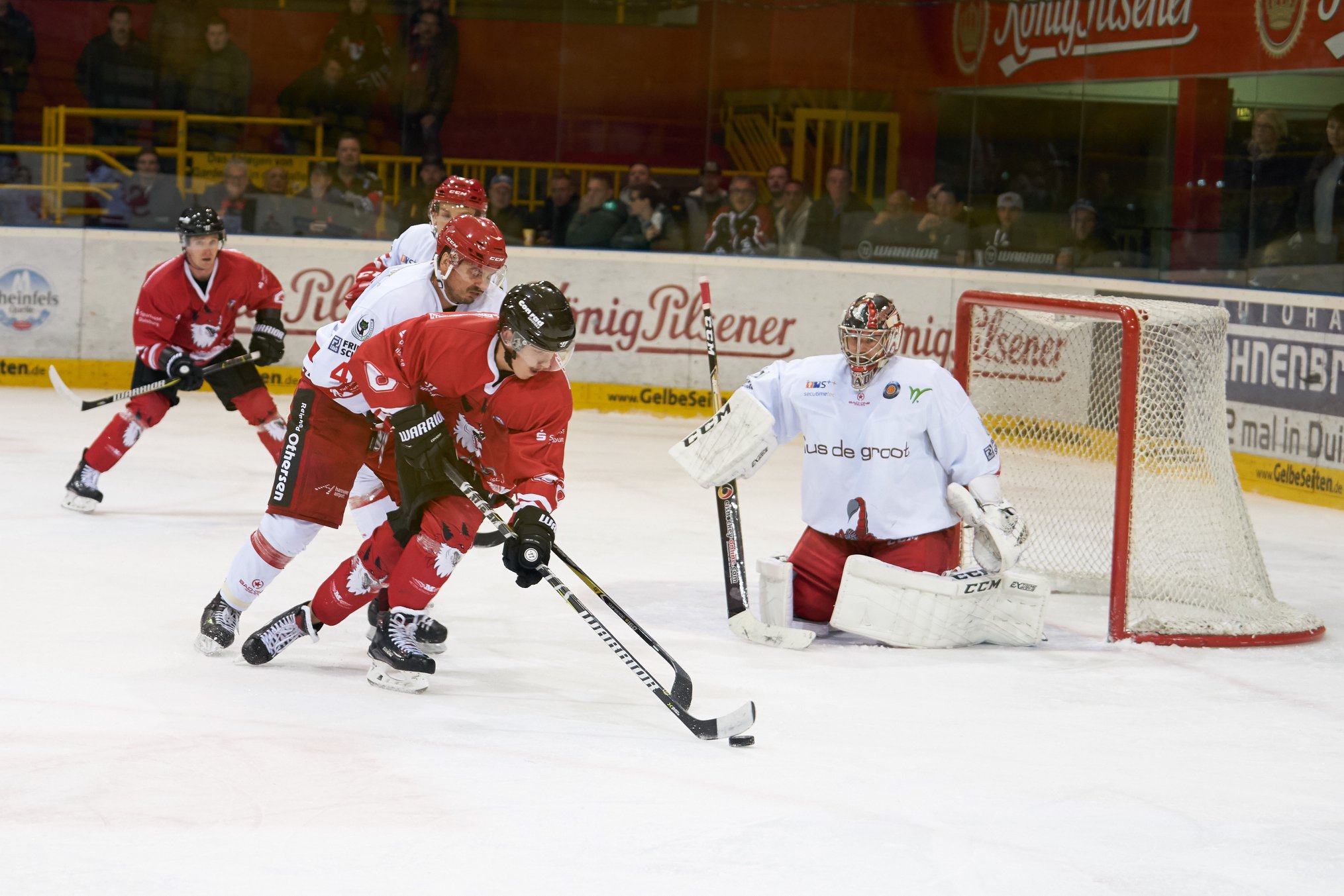 Spielbild Duisburg vs. Scorpions