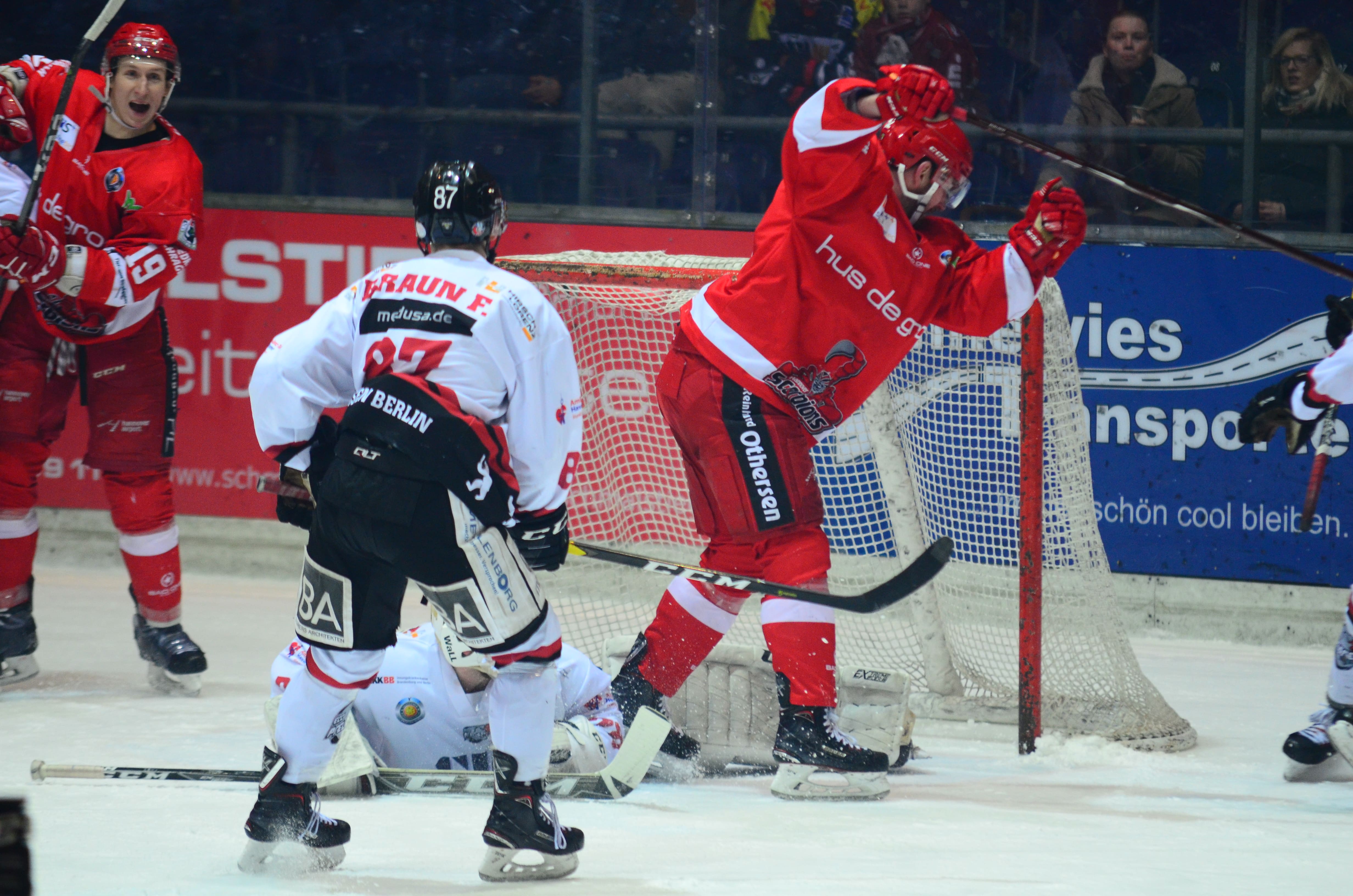 Spielbild Scorpions Preussen 24.02.2019 min