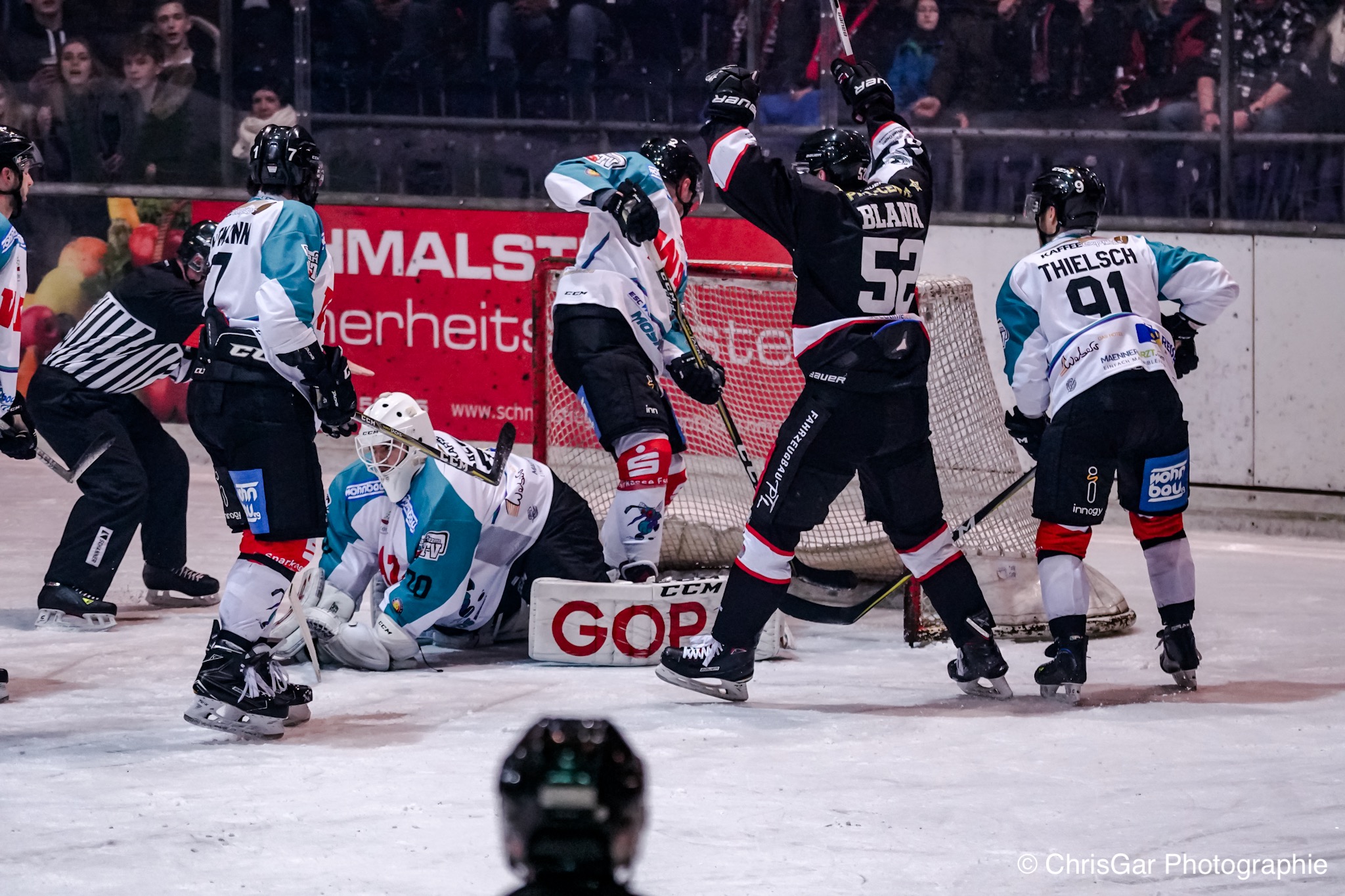 Spielbild Scorpions Essen 05.01.2018