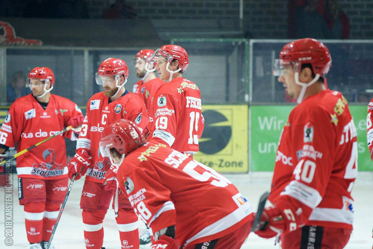 Spielbild Scorpions vs. Leipzig