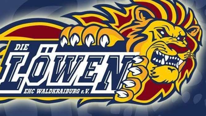 waldkraiburger loewen schriftzug